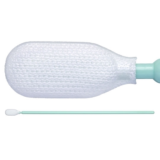 Low TOC Alpha® Polyester Knit TX761K Cleaning Validation Swab with Long ...